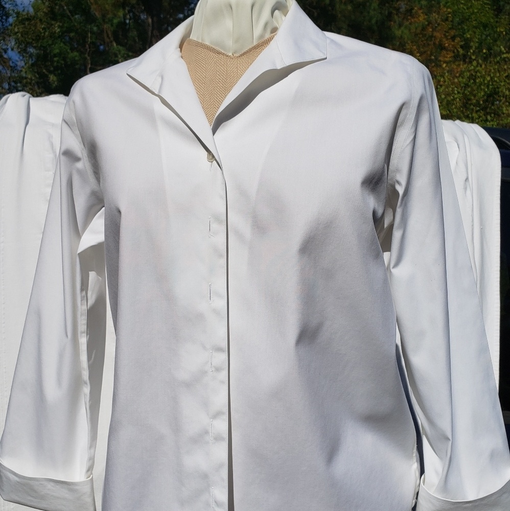 Talbots cotton blouse